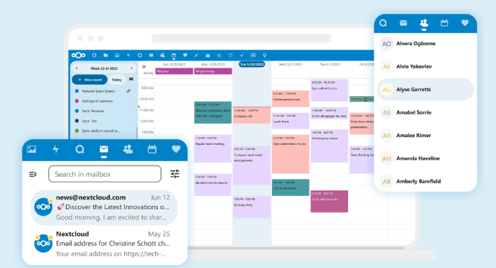 Nextcloud - Alle notwendigen Produktivitätsfunktionen in einem Modul! 